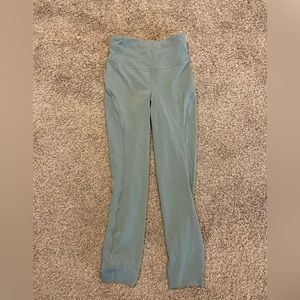 LULULEMON size 2 base pace high rise crop leggings